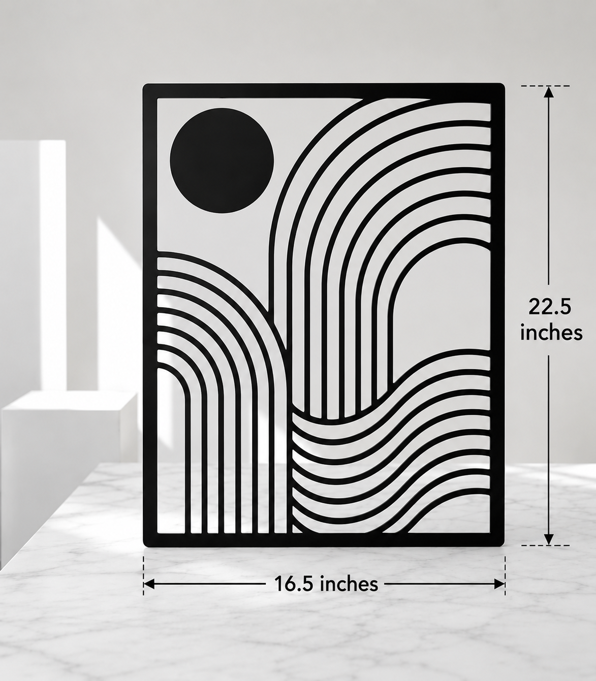 Botanica Modern Metal Wall Art